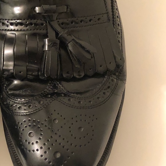 Florsheim Black Dress Shoes Size 9 - Picture 3 of 8